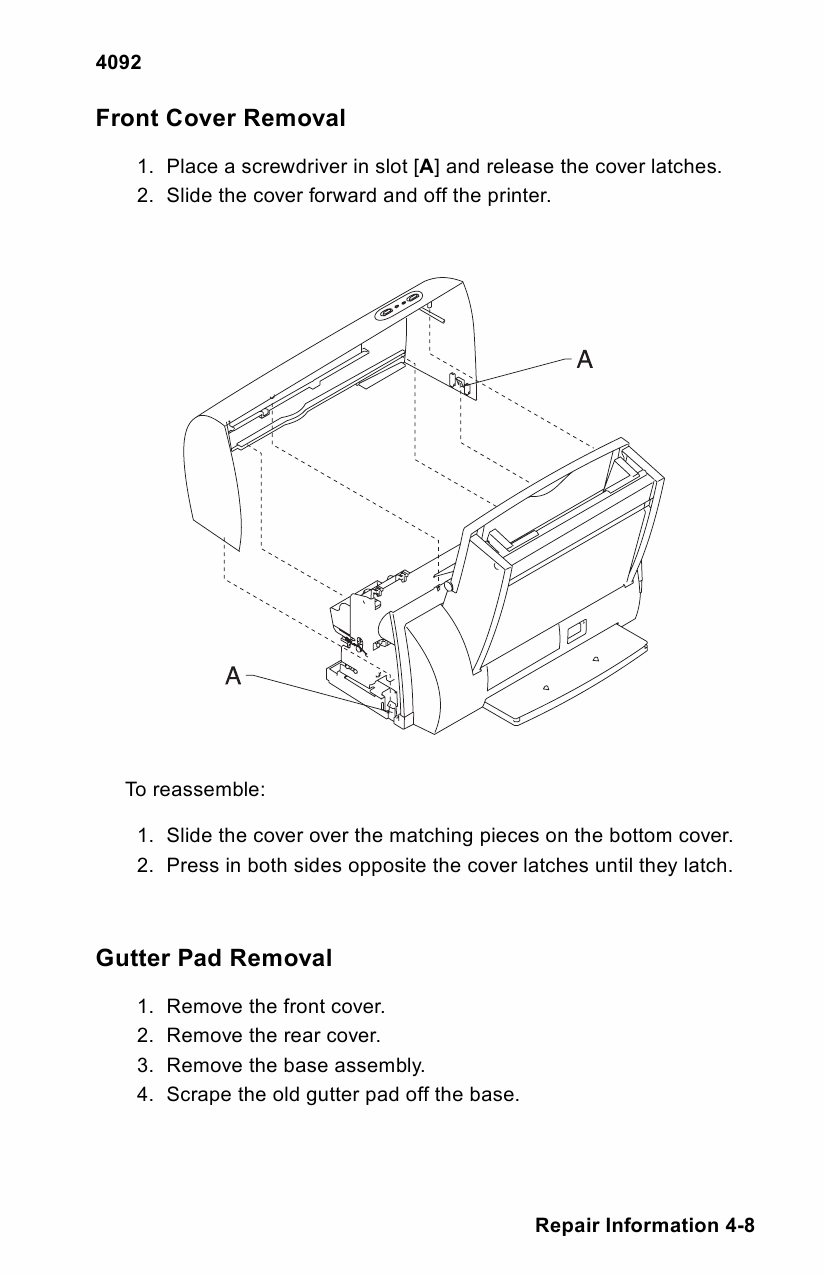 Lexmark ColorJetprinter 7000 7200 7200V 4092 Service Manual-5